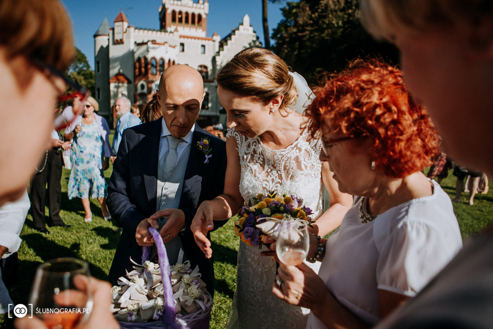 Ślub plenerowy w Zamku Von Treskov