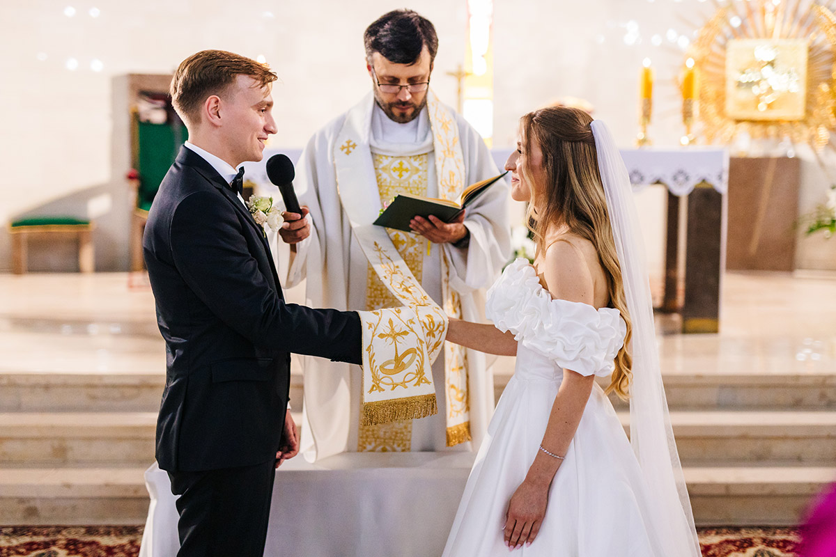 Zdjęcie ze ślubu w Warszawie wykonane przez fotografa ślubnego Ślubnografia