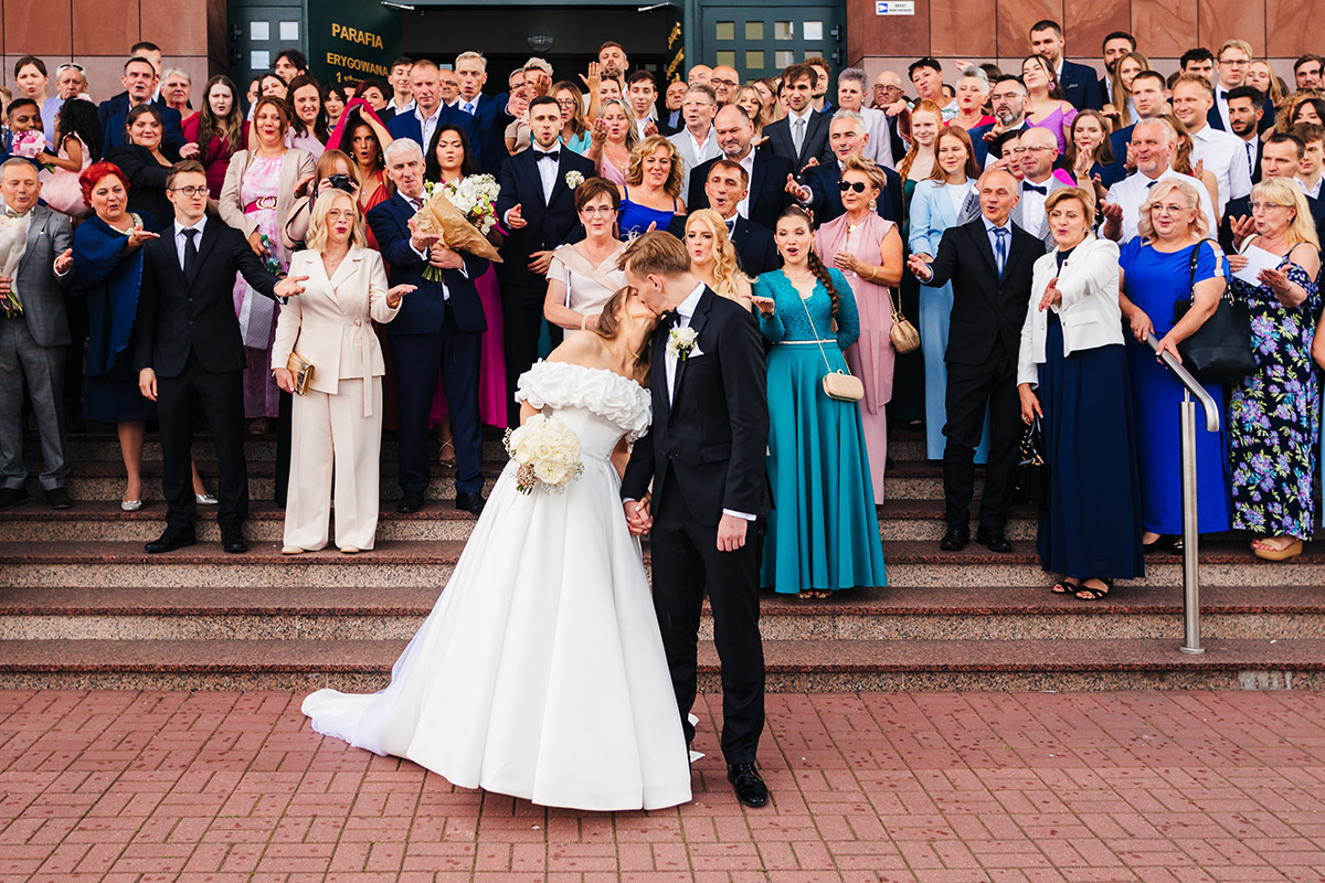 Zdjęcie ze ślubu w Warszawie wykonane przez fotografa ślubnego Ślubnografia